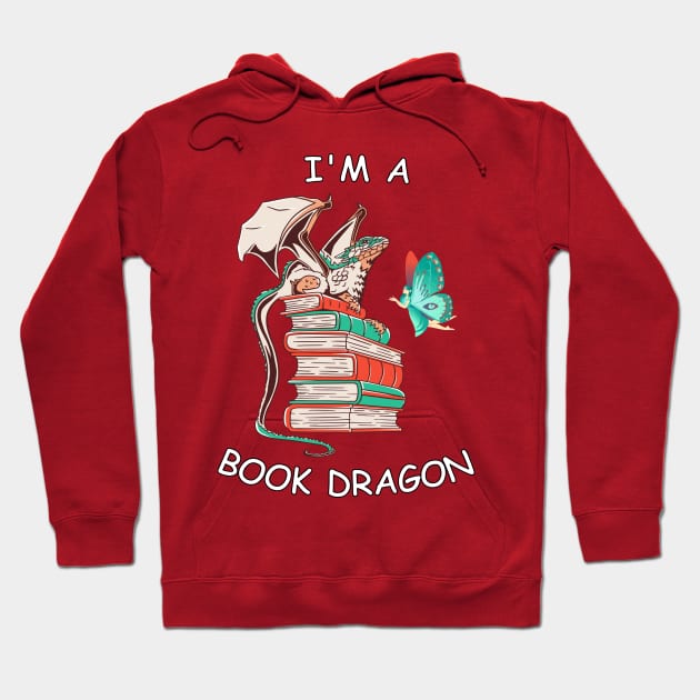 Dragon Fairy Book Hoodie by Jochen Lützelberger